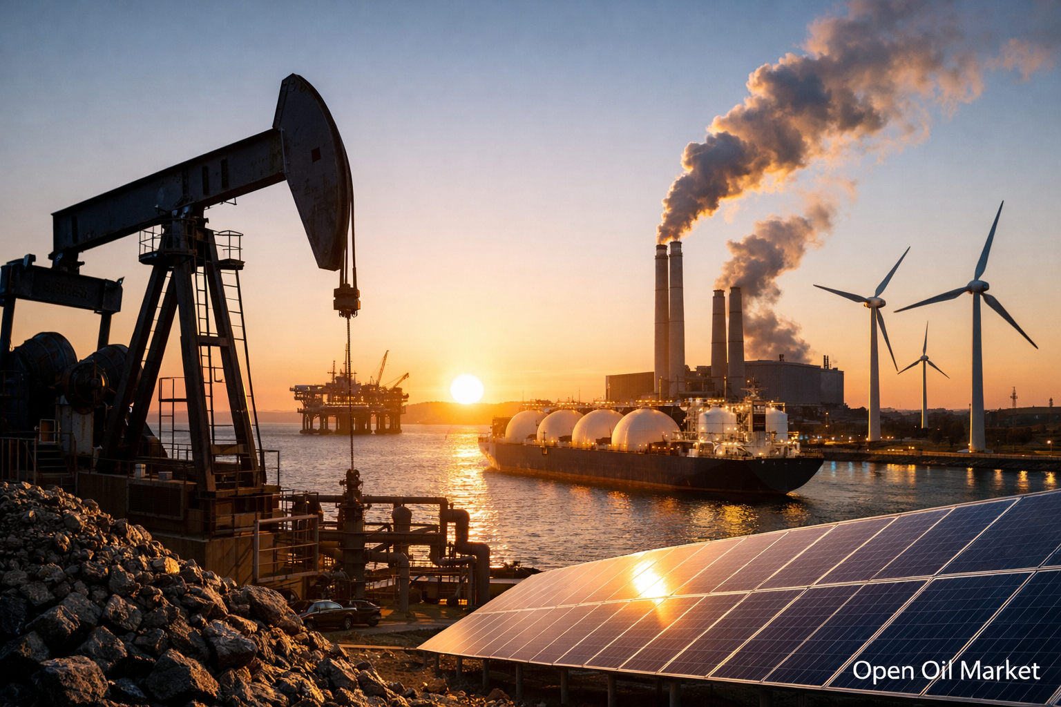 Noticias de petróleo y gas y energía — lunes, 2 de febrero de 2026: Aumento de sanciones y pico de consumo energético invernal