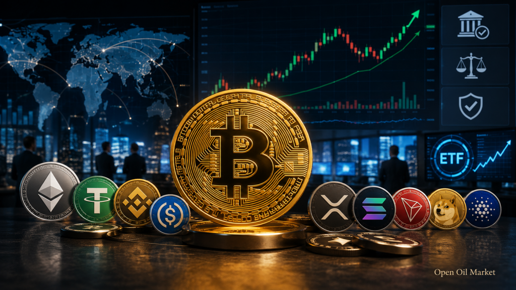 Noticias de criptomonedas 6 de julio de 2026: Bitcoin, ETF, stablecoins y top 10 de criptomonedas