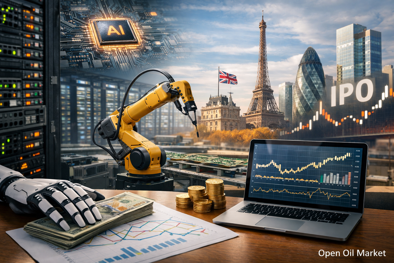 Noticias de startups e inversiones de capital de riesgo — 17 de marzo de 2026: Infraestructura de IA, megarrondas en Europa y nuevas tendencias del mercado de capital de riesgo.