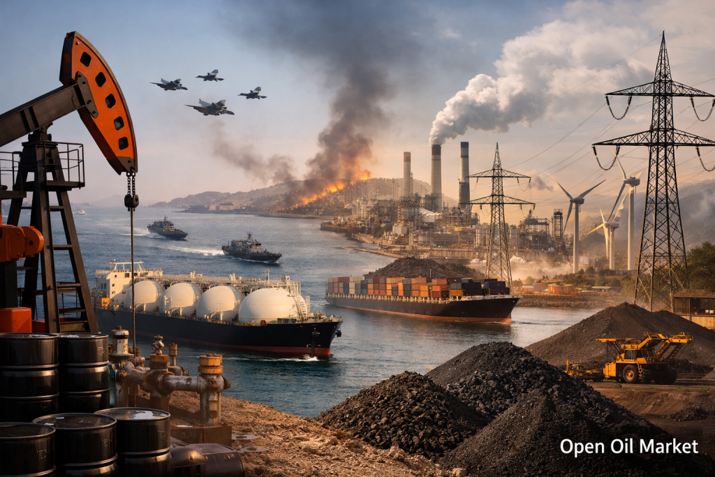 Noticias petróleo y energía 3 de abril de 2026 — petróleo, gas, GNL, refinación y energía eléctrica