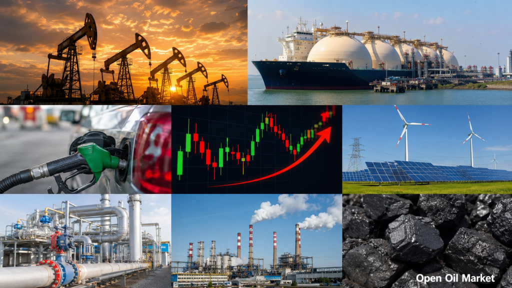 Mercado mundial de petróleo, gas natural, productos petroleros, GNL, energía eléctrica e infraestructura energética — principales noticias TÉC 22 de julio de 2026