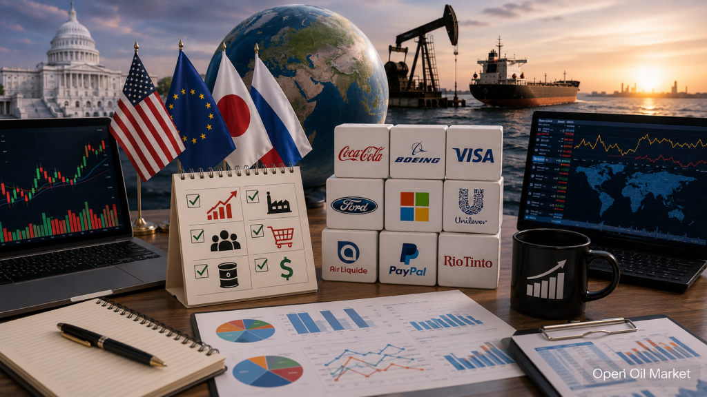 Eventos económicos e informes corporativos — martes, 28 de julio de 2026: inicio de la reunión de la Fed, confianza del consumidor de EE. UU., informes de Coca-Cola, Boeing, Visa y Ford
