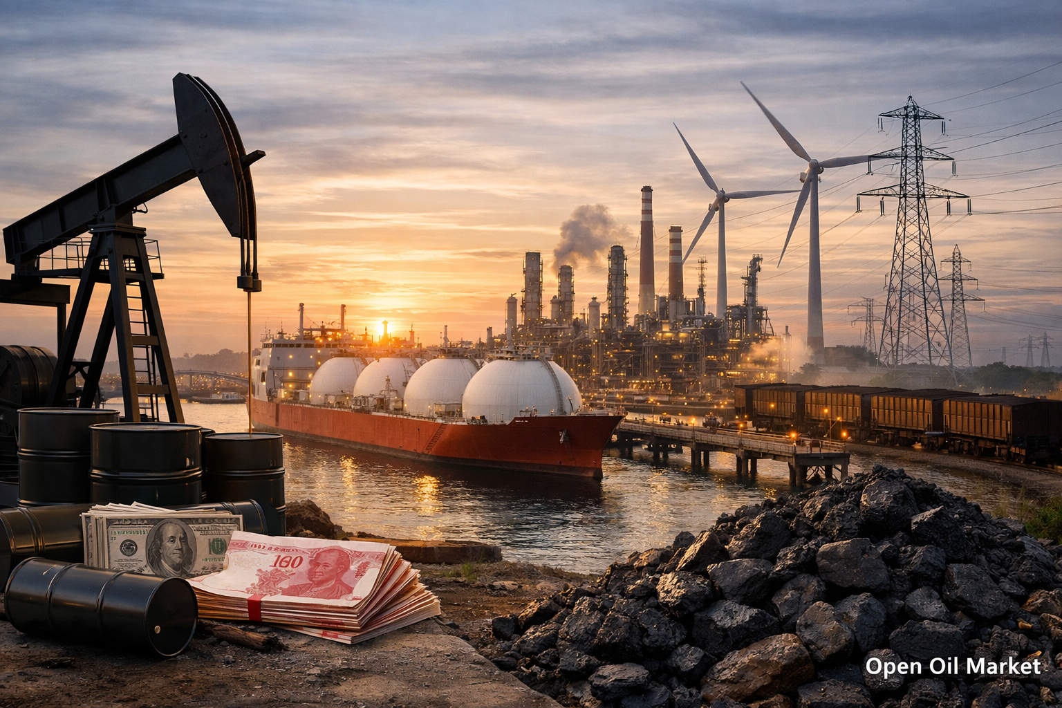 Complejo energético mundial: petróleo, gas, energía y ERE — 17 de enero de 2026.