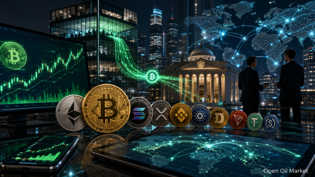 Mercado de criptomonedas 21 de julio de 2026: Bitcoin mantiene un nivel clave, flujos ETF y top-10 activos digitales