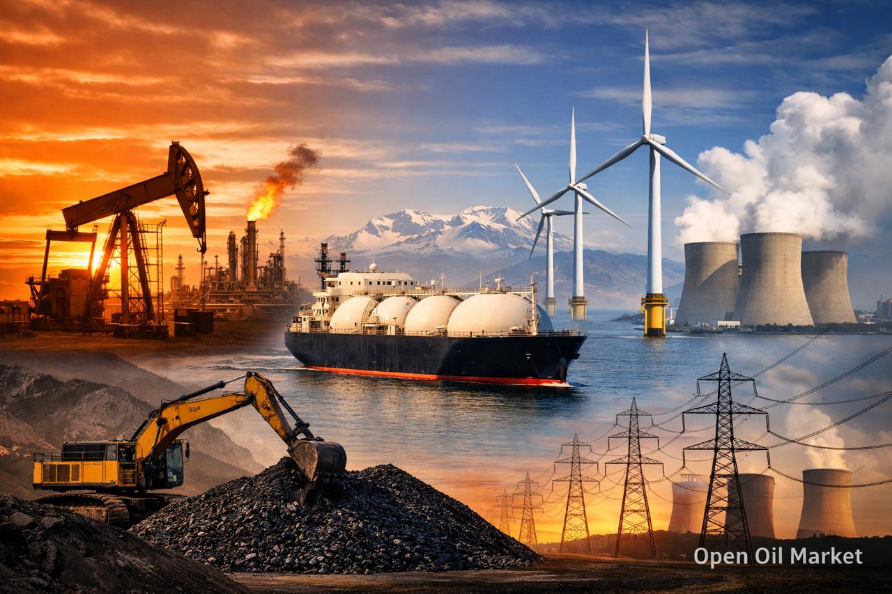 Noticias de hidrocarburos y energía — viernes, 19 de diciembre de 2025: petróleo en mínimos, gas bajo presión, transición energética y geopolítica.