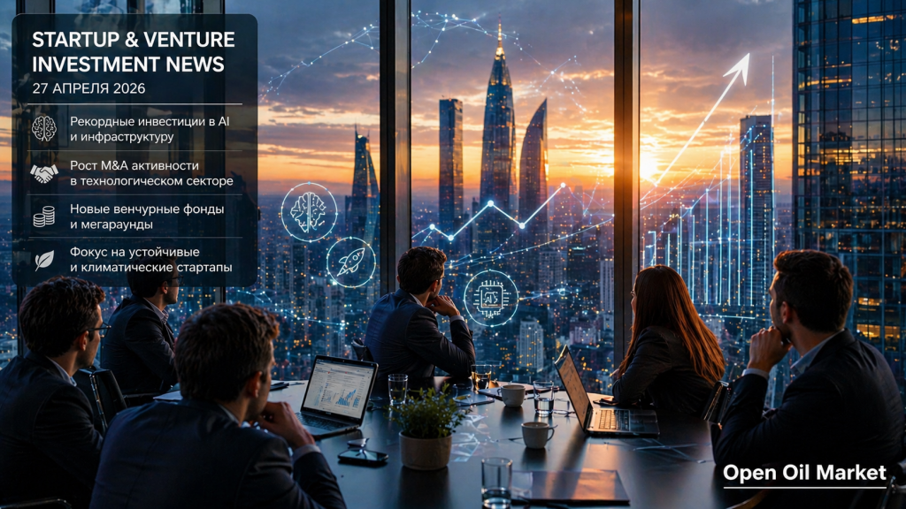 Noticias de startups e inversiones de capital de riesgo, lunes, 27 de abril de 2026 — inversiones récord en AI y crecimiento de M&A