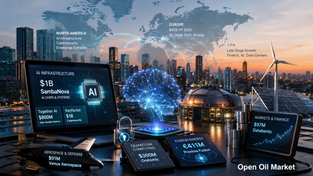 Noticias de startups e inversiones de capital de riesgo 12 de julio de 2026: SambaNova, Together AI, Keyfactor, Proxima Fusion y deep tech