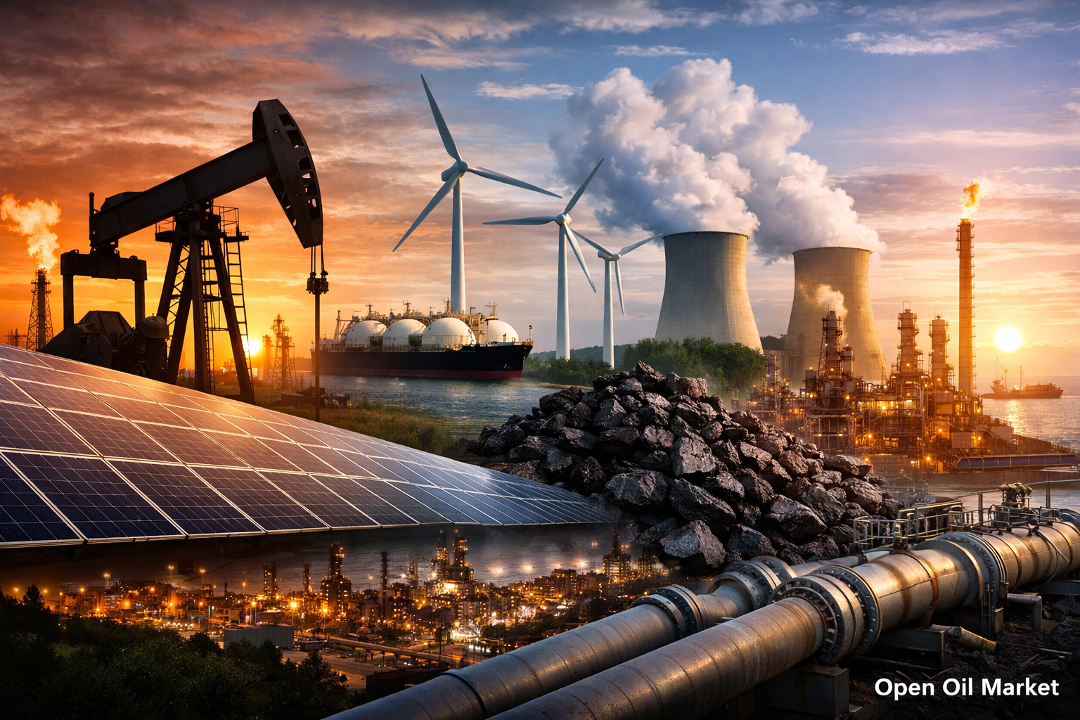 Mercados mundiales de TÉK y tendencias clave viernes, 26 de diciembre de 2025: petróleo, gas.