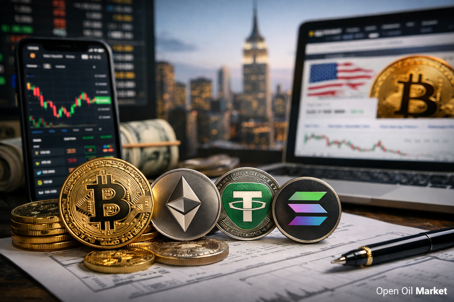 Noticias de criptomonedas 19 de marzo de 2026: cambio regulatorio en EE.UU., bitcoin y top-10 de criptomonedas.