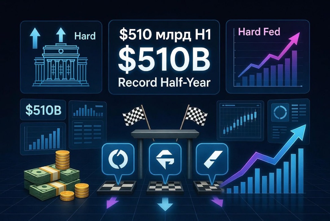 Noticias de startups e inversiones de capital de riesgo — viernes, 31 de julio de 2026: récord de $510 mil millones en el semestre, Reserva Federal estricta y carrera de mega-fondos.