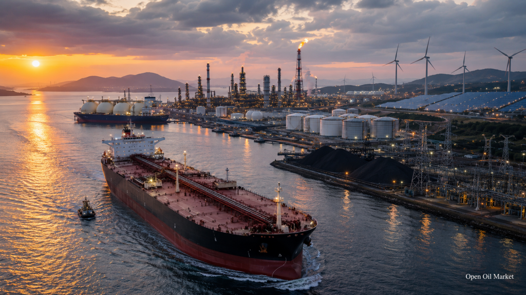Noticias petróleo, gas y energía 15 de julio de 2026: prima de riesgo en petróleo, mercado tenso de GNL y carga récord en sistemas energéticos
