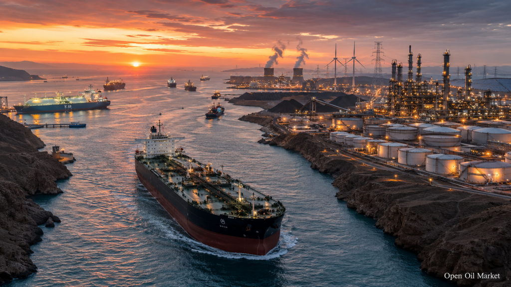 Mercado Energético Mundial 10 de julio de 2026: petroleros, refinerías, infraestructura de gas, ER, carbón y energía eléctrica.