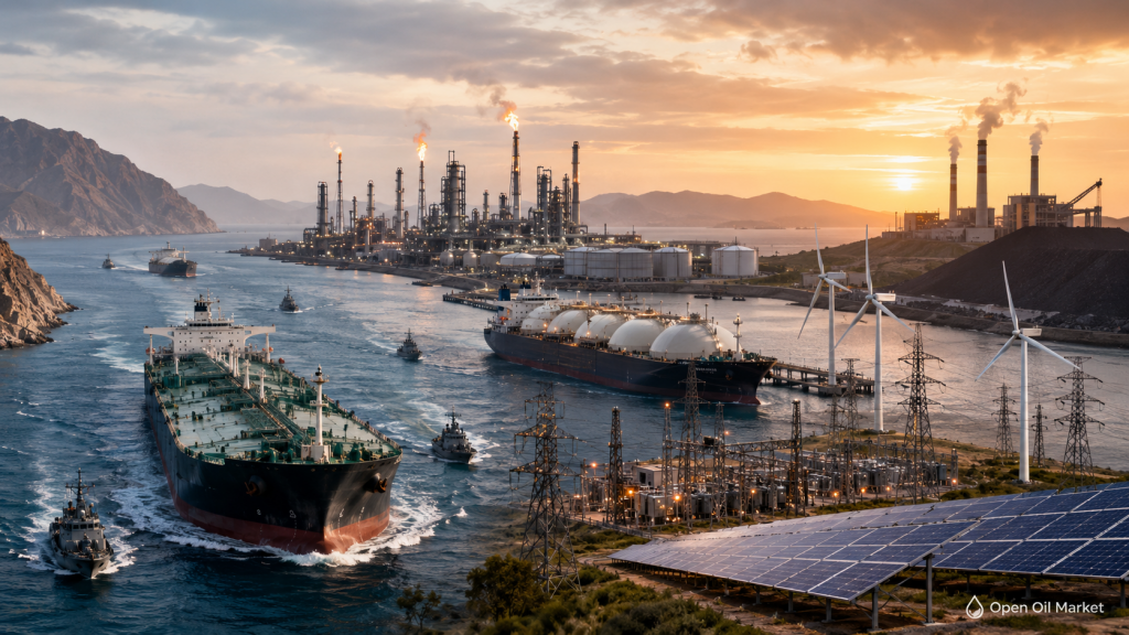 Noticias del sector de petróleo y energía 1 de junio de 2026: Riesgo de Ormuz, petróleo, gas, GNL y TEC mundial