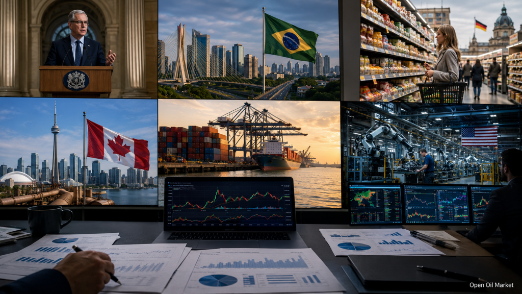Eventos económicos e informes corporativos 29 de mayo de 2026: discurso del gobernador del Banco de Inglaterra, PIB de Brasil y Canadá, IPC de Alemania, saldo comercial de EE.UU. y Chicago PMI