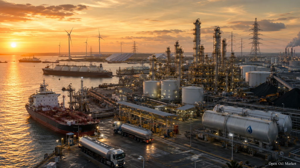 Noticias de petróleo y gas y energía 13 de julio de 2026 — Refinerías, diésel, petróleo, gas y sector energético global.