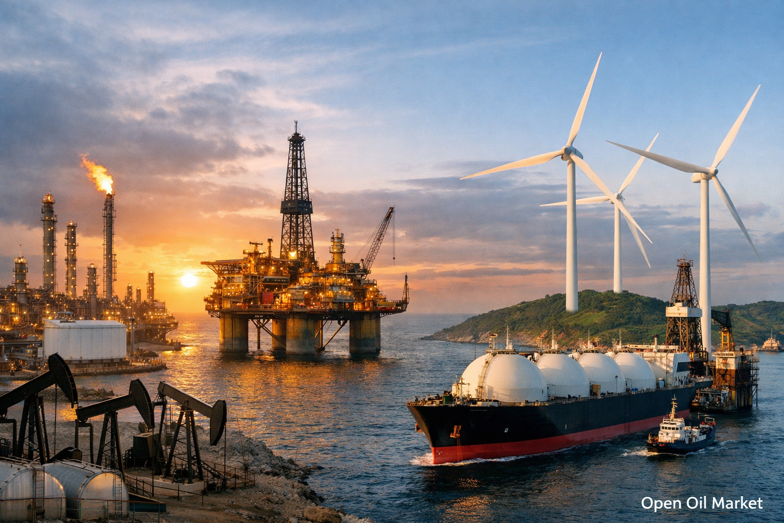 Mercado Mundial del Sector Energético: Petróleo, Gas, Electricidad y Energías Renovables - Eventos del 4 de Febrero de 2026