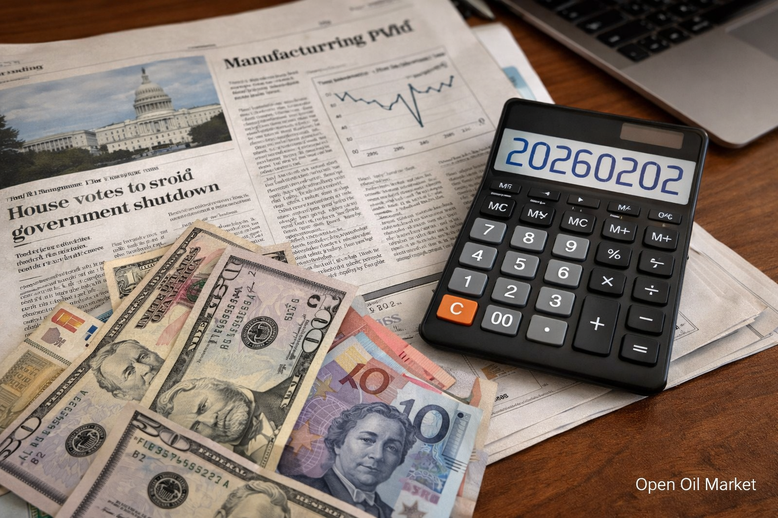 Eventos económicos e informes corporativos - lunes 2 de febrero de 2026 PMI EE. UU., Europa, Asia, informes de empresas