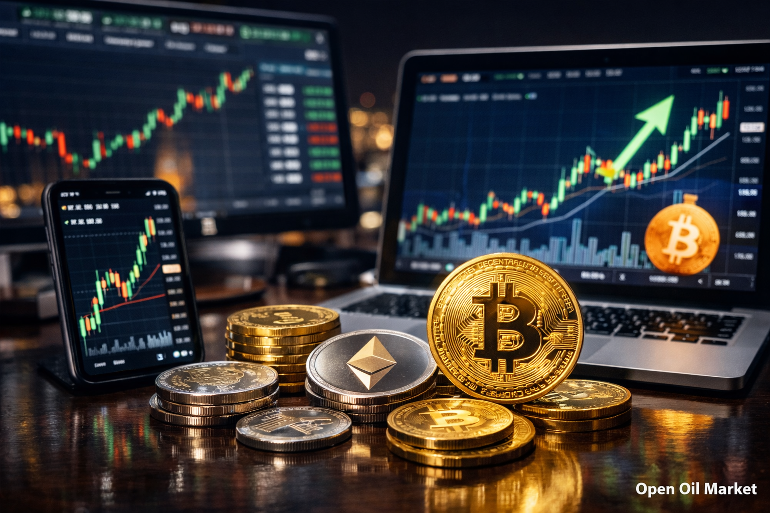Noticias de criptomonedas — miércoles, 4 de marzo de 2026 Bitcoin, Ethereum y el mercado global de activos digitales