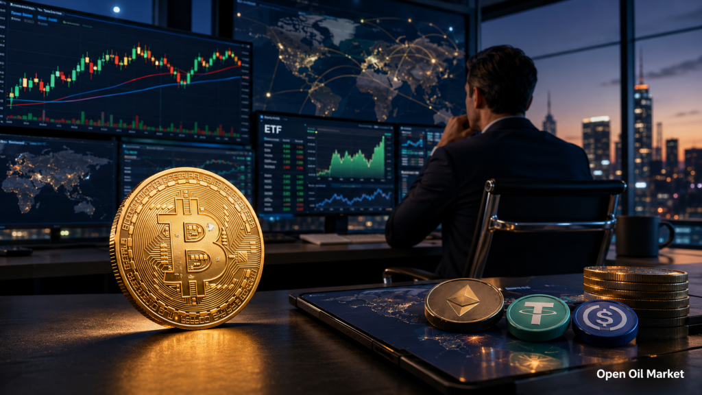 Noticias criptomonedas, lunes 15 de junio de 2026: Bitcoin mantiene zona clave, inversores evalúan ETF, stablecoins y tokenización de activos.
