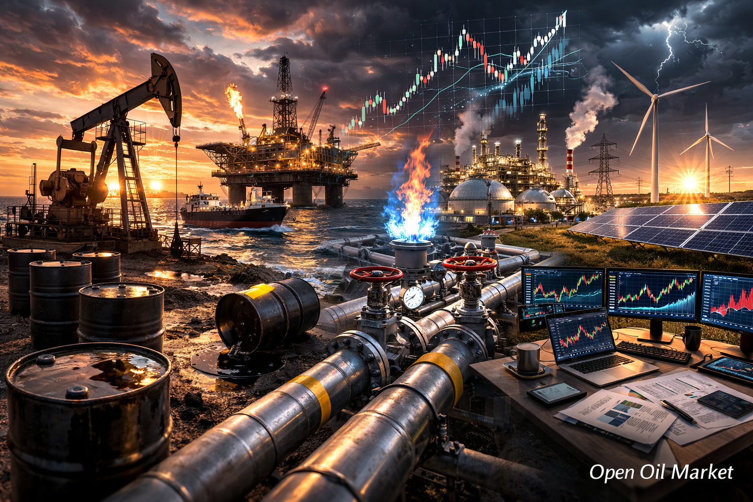 Noticias de petróleo y gas y energía — miércoles, 25 de febrero de 2026 | Petróleo Brent, gas, GNL, refinerías, energías renovables