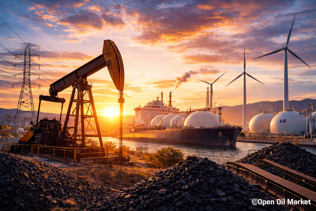 Mercado mundial de petróleo y gas 4 de abril de 2026 energía GNL refinerías electricidad TÉC global