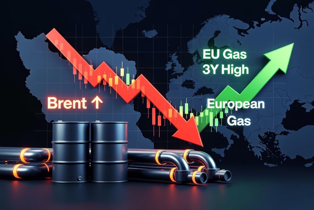 Noticias de petróleo y gas y energía — miércoles, 29 de julio de 2026: la pausa en los ataques de EE.UU. contra Irán desploma el Brent, el gas en Europa en máximos de tres años