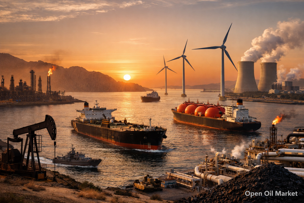 Noticias de hidrocarburos y energía, domingo 12 de abril de 2026 — volatilidad del petróleo, estrecho de Ormuz y el mercado global de ECE