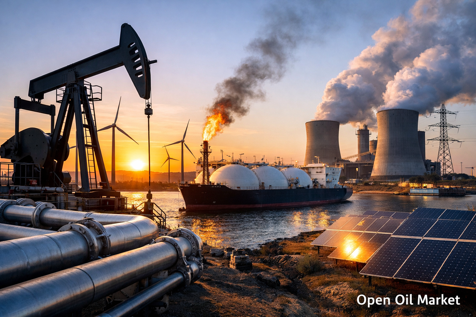 Energia global y TÉC — petróleo, gas, electricidad, VIE y refinerías 3 de febrero de 2026