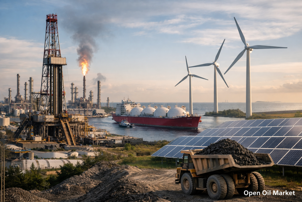 Noticias de petróleo, gas y energía — sábado, 11 de abril de 2026: petróleo a $100, gas bajo presión, crecimiento de electricidad y energía renovable.