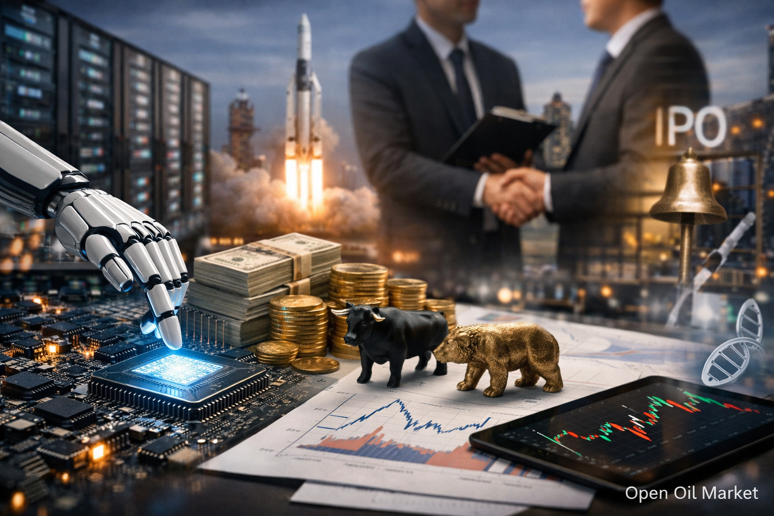 Noticias de startups e inversiones de riesgo — 22 de febrero de 2026: mega rondas de IA y ventana de IPO inestable.