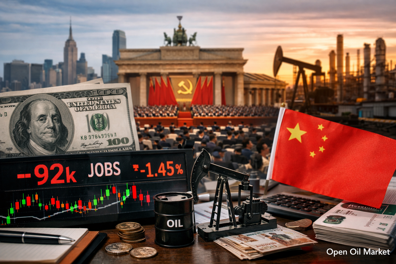 Eventos económicos e informes corporativos — sábado 7 de marzo de 2026: los mercados evalúan datos de empleo de EE. UU. y decisiones de China